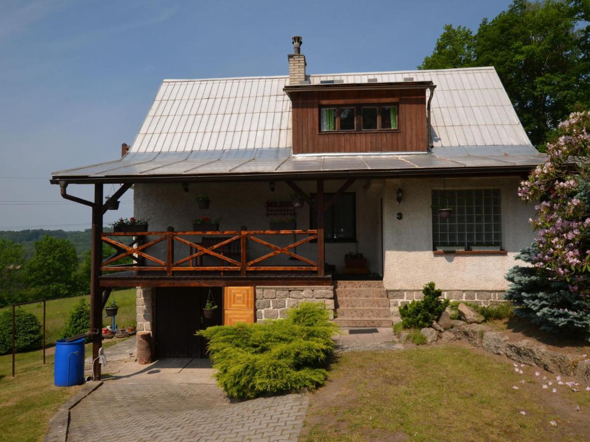 House With The Pool And Fenced Garden Villa Hnanice  Exterior foto